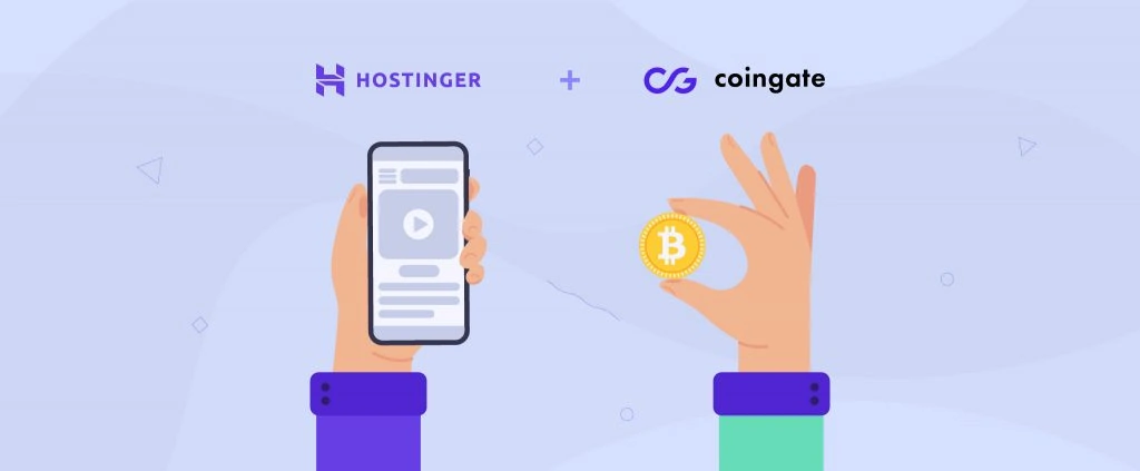Hostinger y CoinGate: ampliación de oportunidades en pagos con criptomonedas