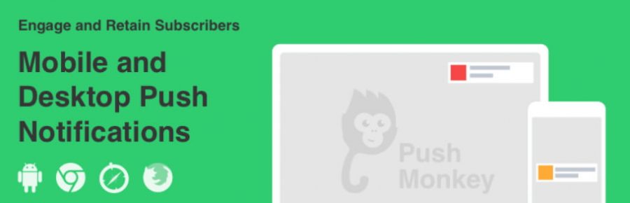  El plugin Push Monkey Pro.