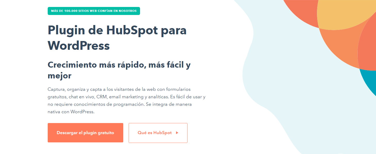 Imagen del plugin para CRM de HubSpot.