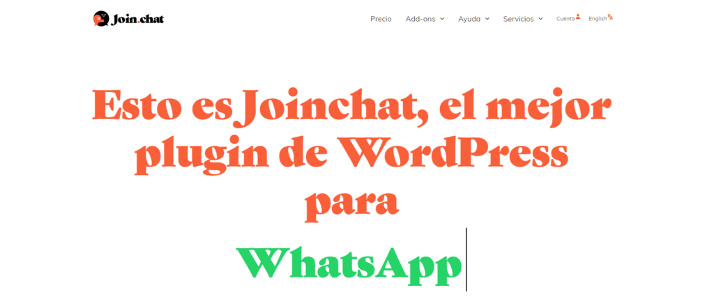 Plugin de chat de WordPress para WhatsApp Join.chat