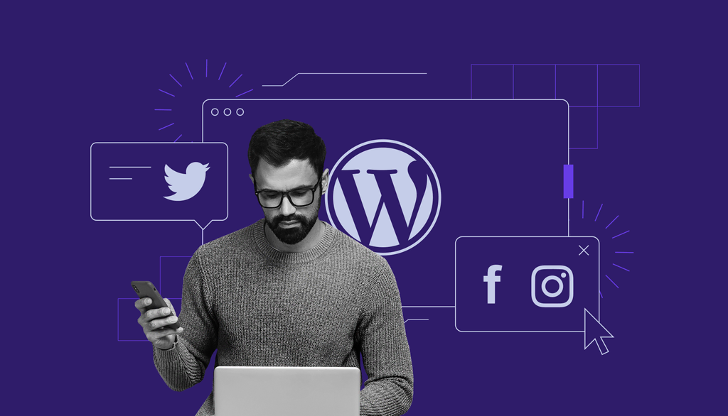 Cómo agregar íconos de redes sociales en WordPress