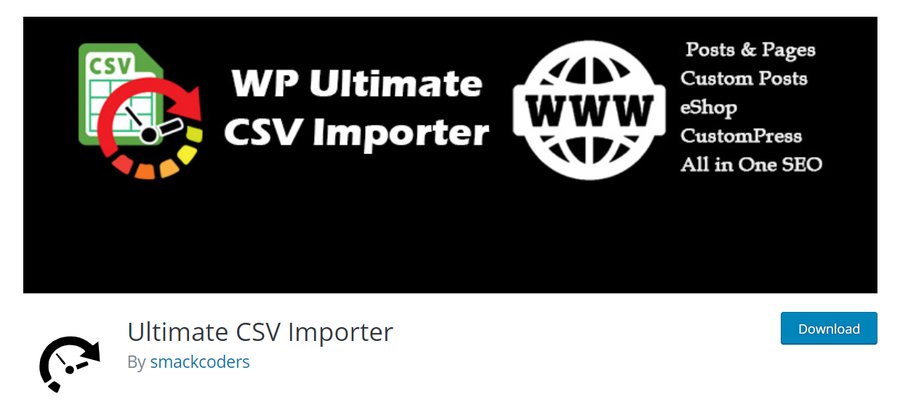 Plugin Ultimate CSV Importer