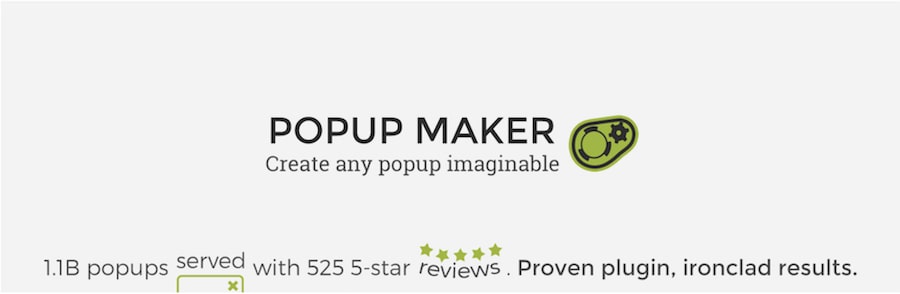 Plugin de WordPress Popup Maker