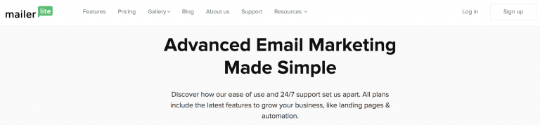 MailerLite herramientas de email marketing