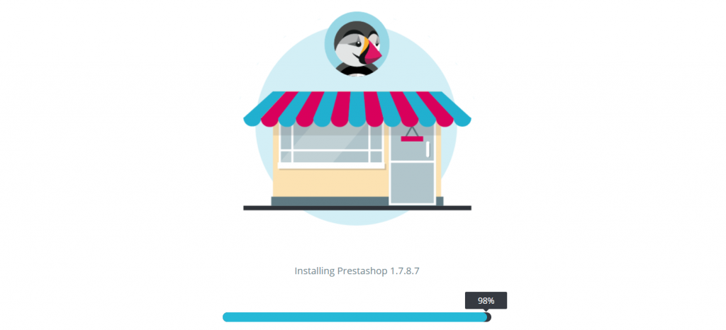 Instalación de PrestaShop en el sitio web