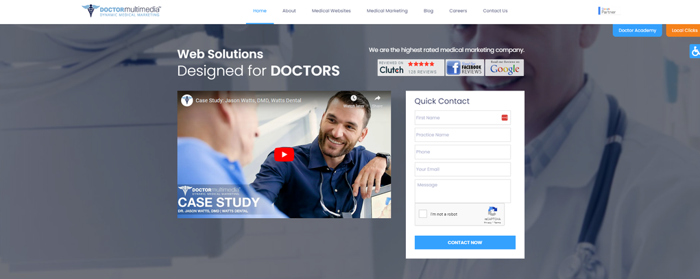 Sitio web de Doctor Multimedia
