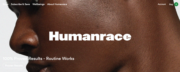 Página web Humanrace