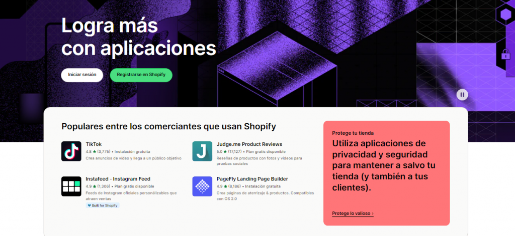 Tienda de aplicaciones de Shopify