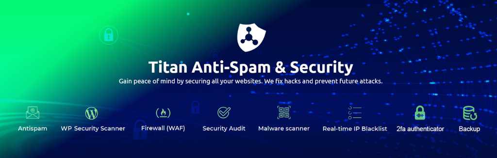 Plugin Titan Anti-Spam & Security de WP