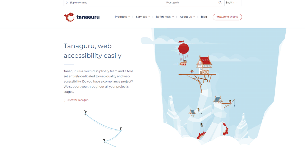 Sitio web de Tanaguru