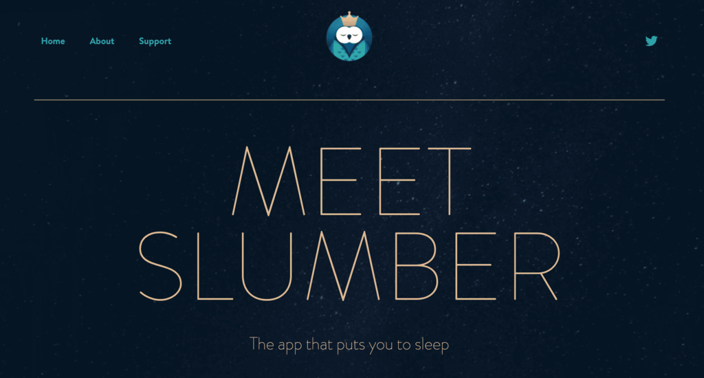 Web de Slumber