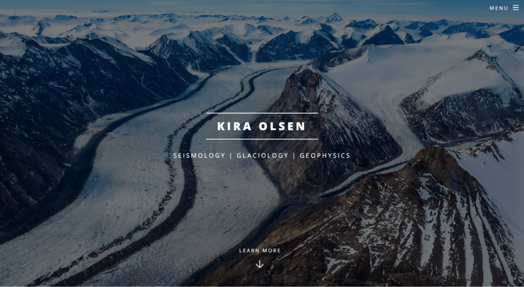 Sitio web de Kira Olsen